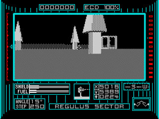 Dark Side screenshot 3 for ZX Spectrum